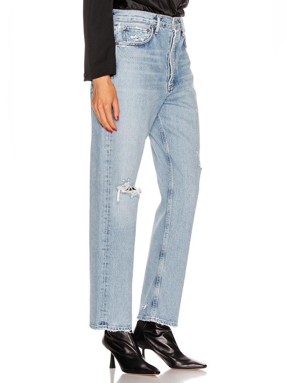 AGOLDE 90’s Mid Rise Loose Fit Jeans - Picture 3 of 8